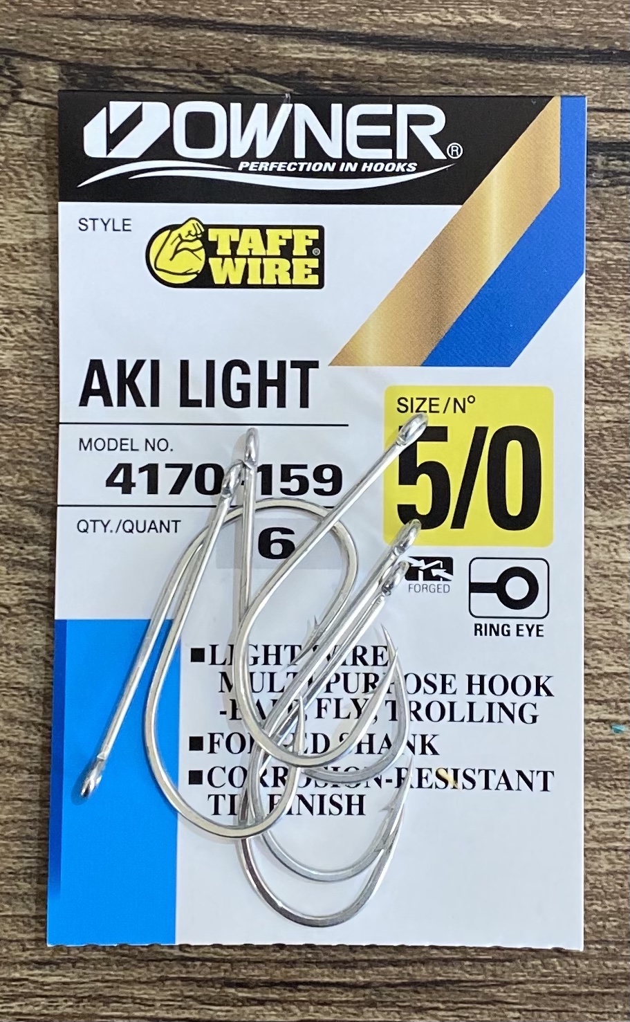 Owner AKI Light Hooks  Tie'n'Fly Outfitters 